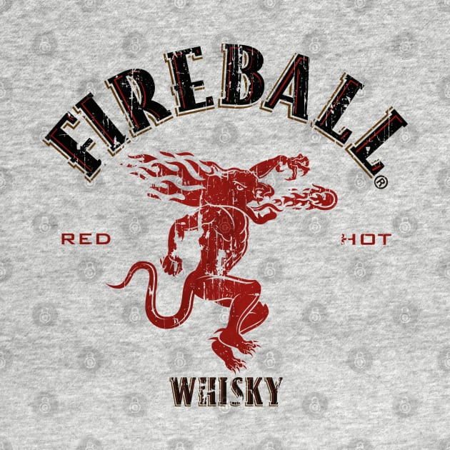 VINTAGE STYLE - FIREBALL WHISKY by SID FANS PROJECT